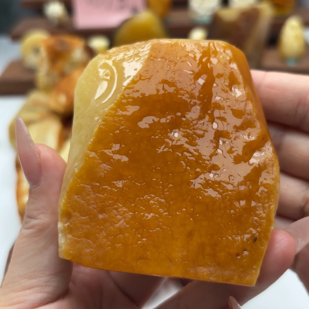 定制琥珀未镶嵌梁*琥珀