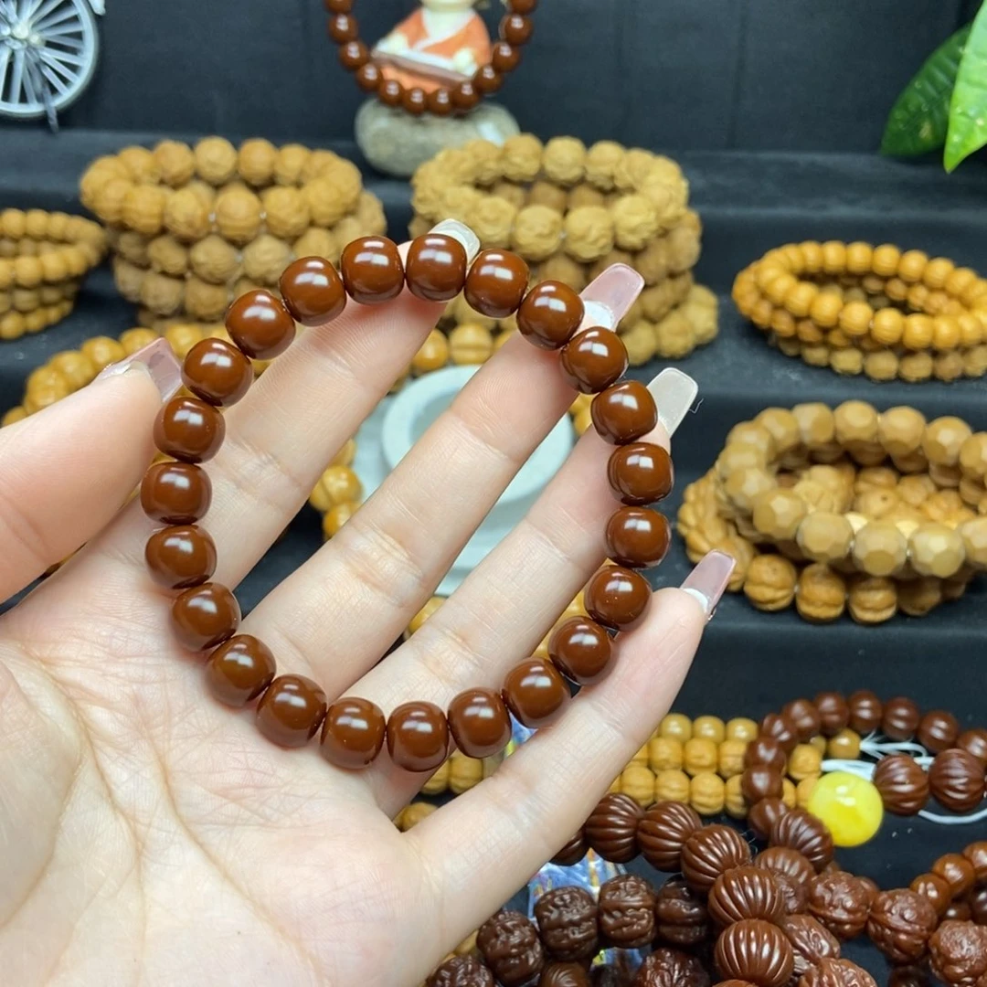 猴头核桃吊坠F**子老型玉化