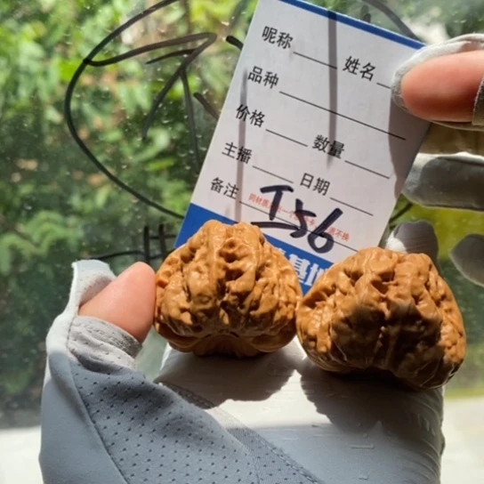 文玩核桃吊坠w****→40开背蛤蟆头