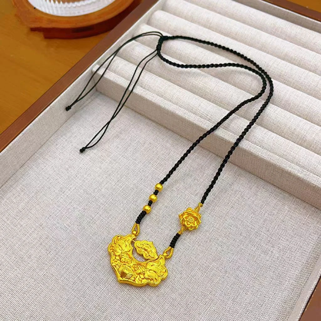 【顺丰配送 次日达】精品祥云吊坠12g百搭款式2025年爆款女士吊坠