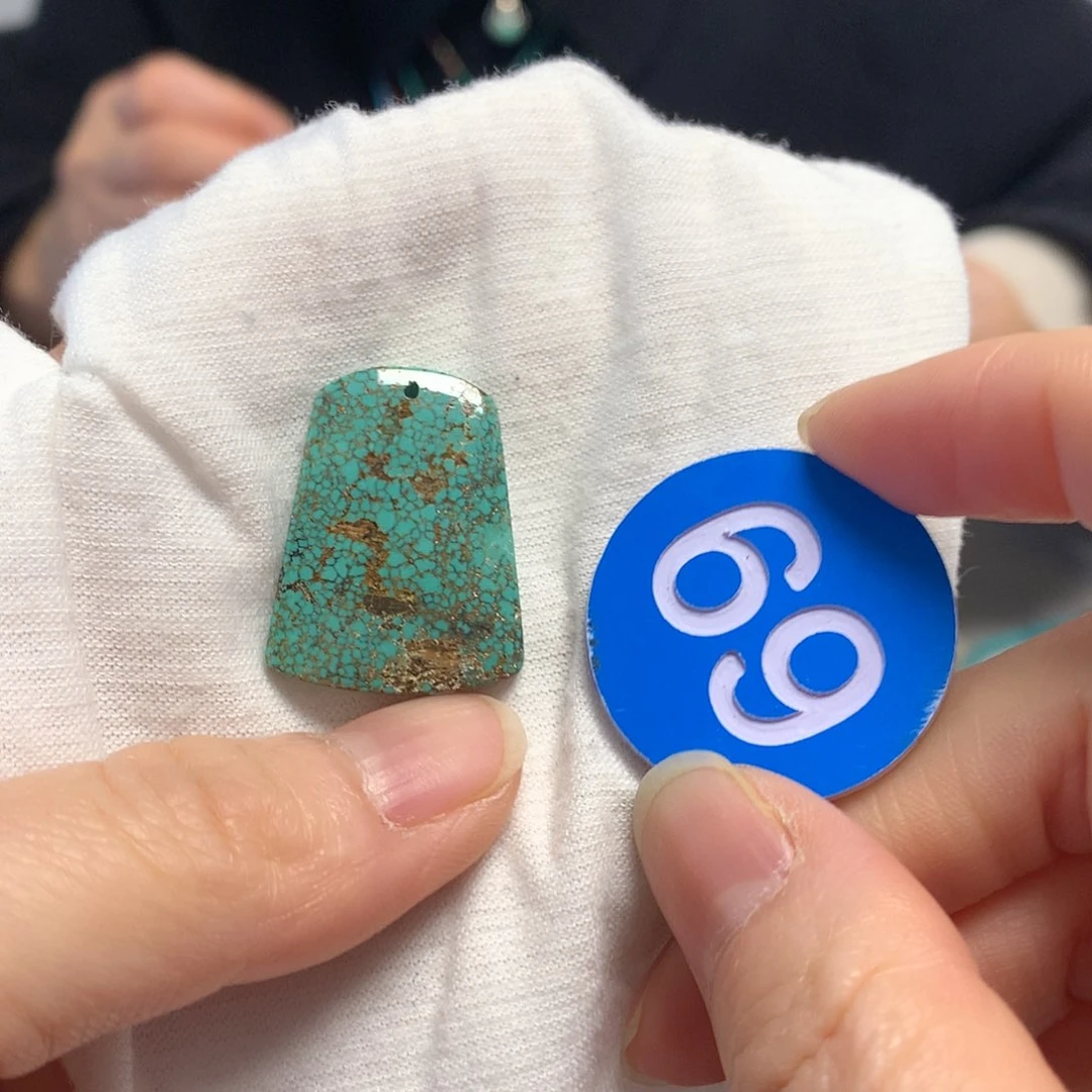 绿松石珠宝奇石未镶嵌