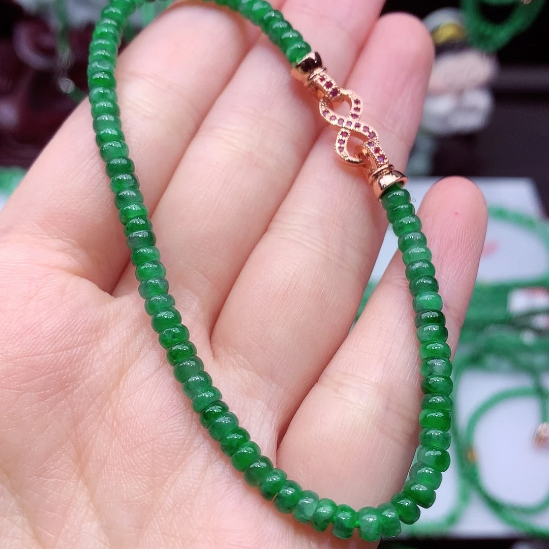 翡翠未镶嵌手链翡翠