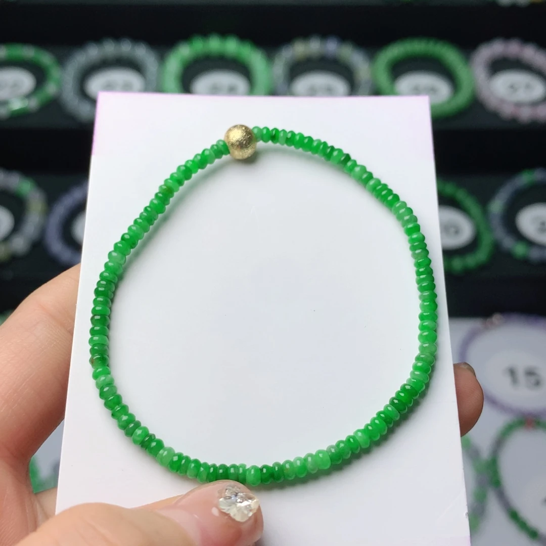 翡翠未镶嵌手链翡翠