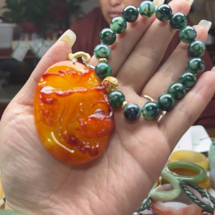 玛瑙/玉髓手链未镶嵌