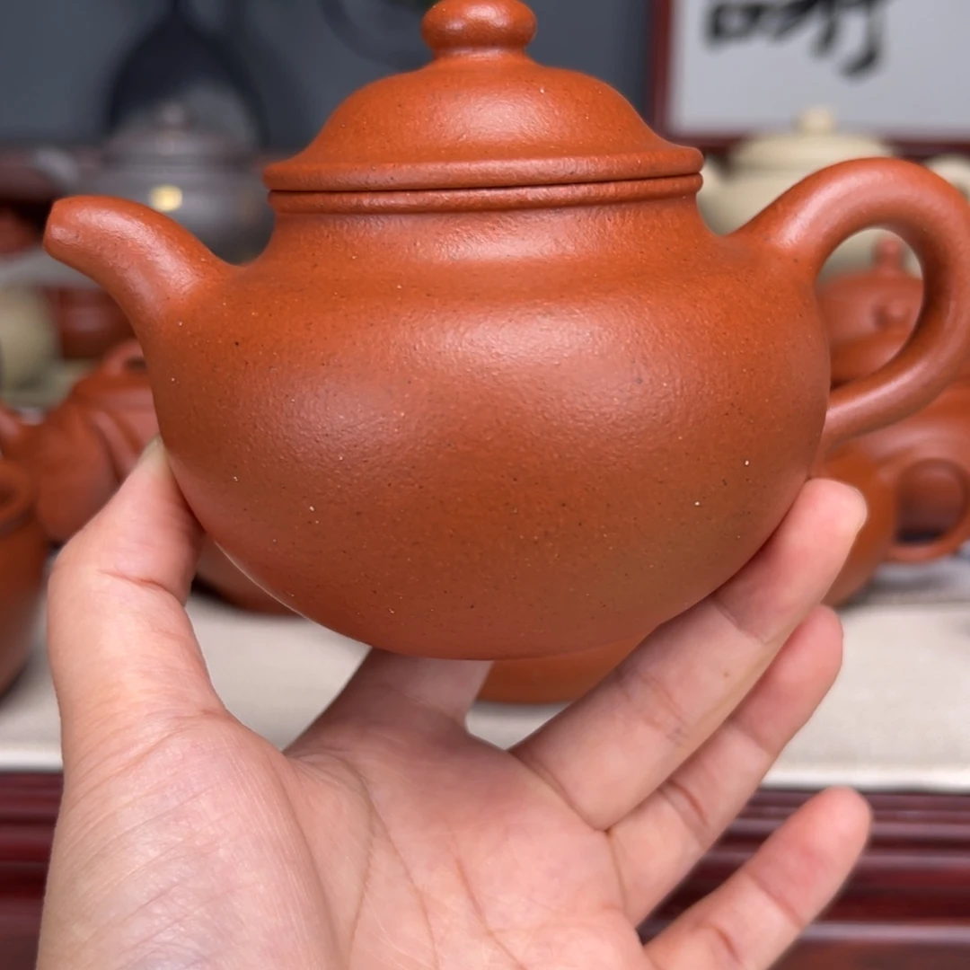 茶壶紫砂宝山红泥280