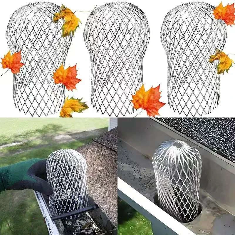 过滤网户外地漏当树叶天沟屋檐楼顶排水管防垃圾老鼠堵塞