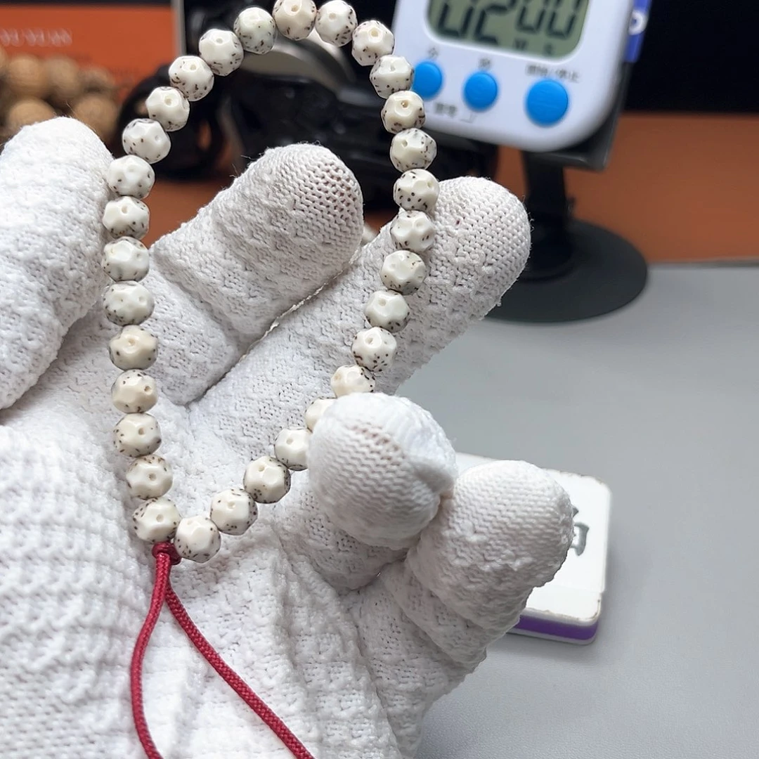 明***心星月菩提手串单圈无相