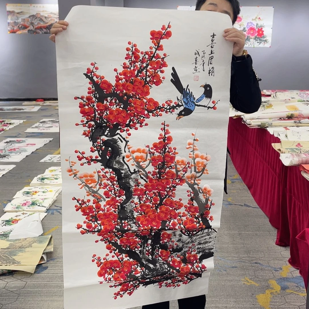 名人名画手工制作