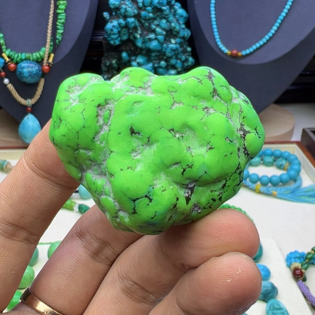 迪****糕菜籽绿随型锁骨链