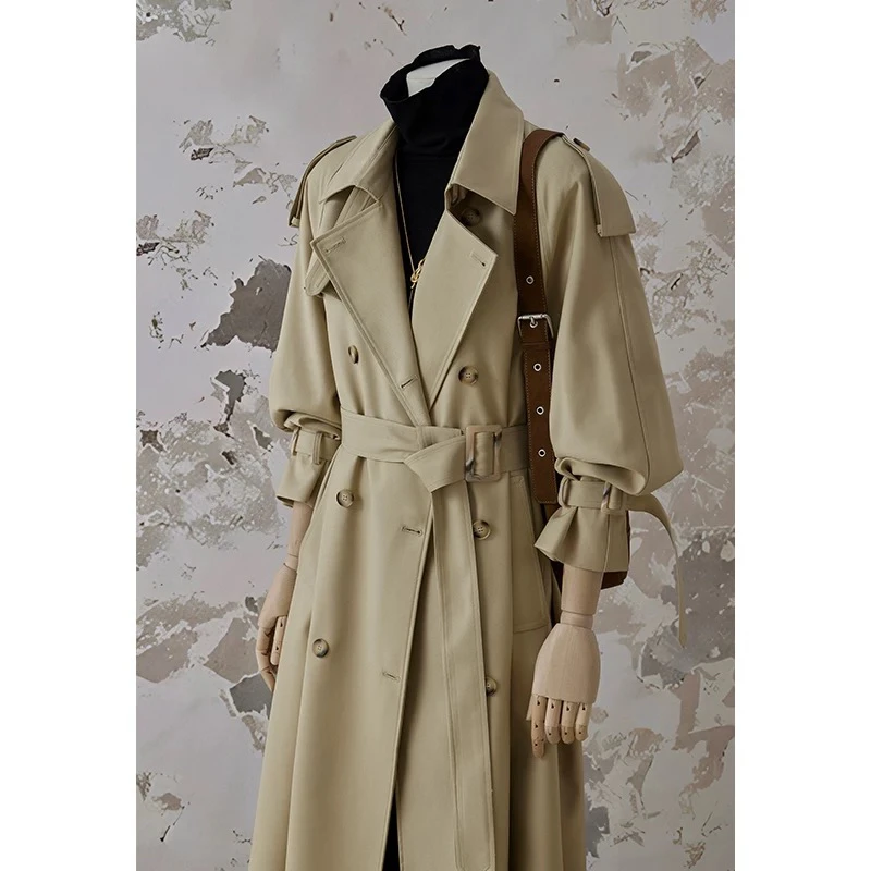 大码女装时尚风衣多款韩版皮毛一体气质百搭显瘦春秋