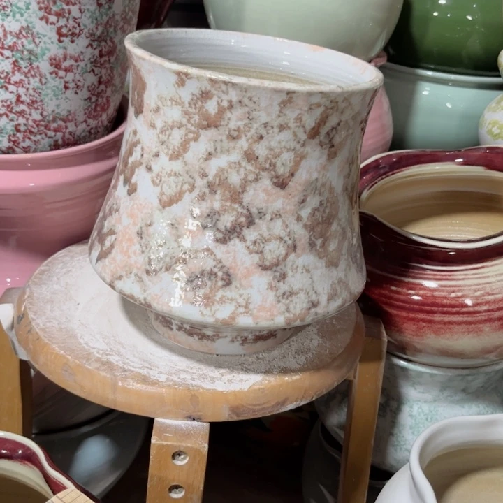 瓷片口16高21瑕景德镇陶瓷