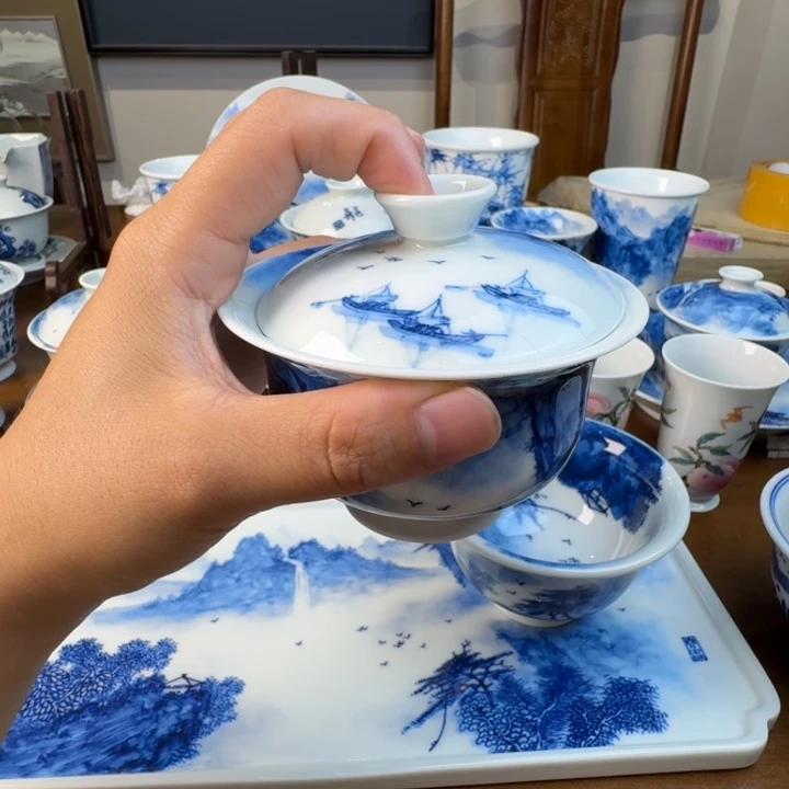杯子山水画山水山水山水