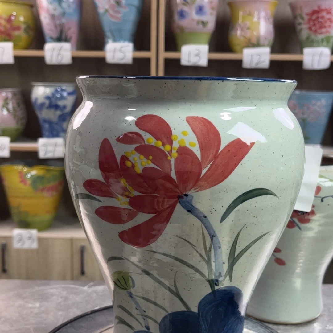 景德镇陶瓷花盆花盆