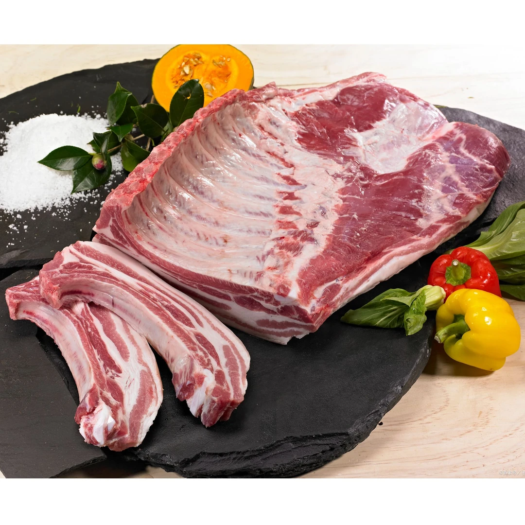 自繁自养生态跑山黑猪肉—排骨（小排）