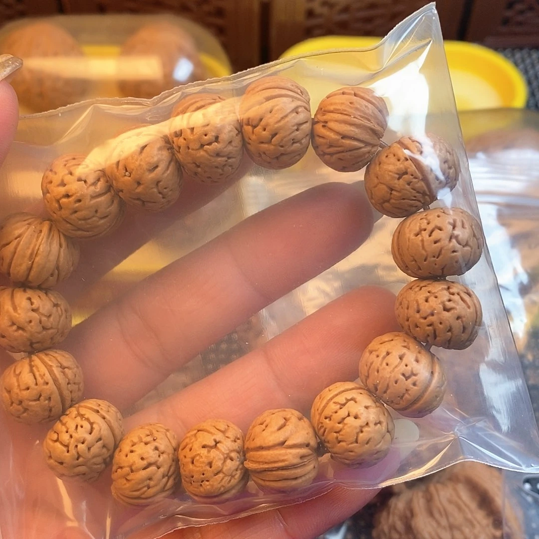 文玩核桃吊坠17尺桃核手串
