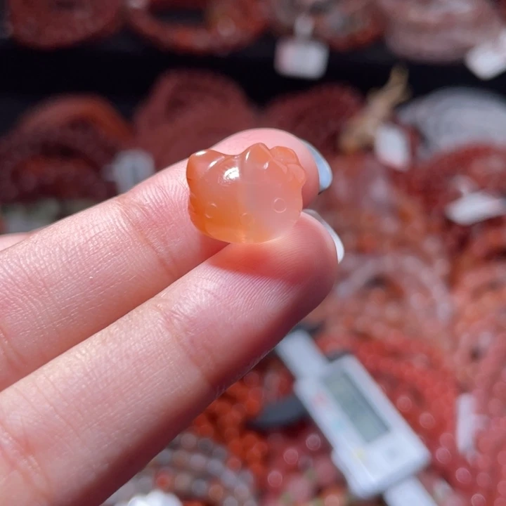 南红玛瑙未镶嵌kitty791