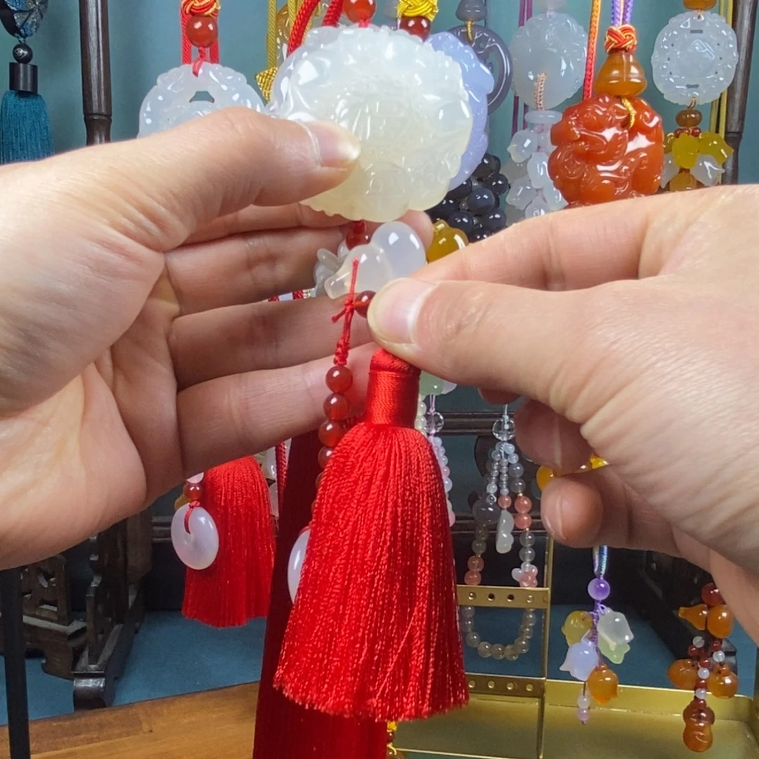 貔貅福牌短款车挂