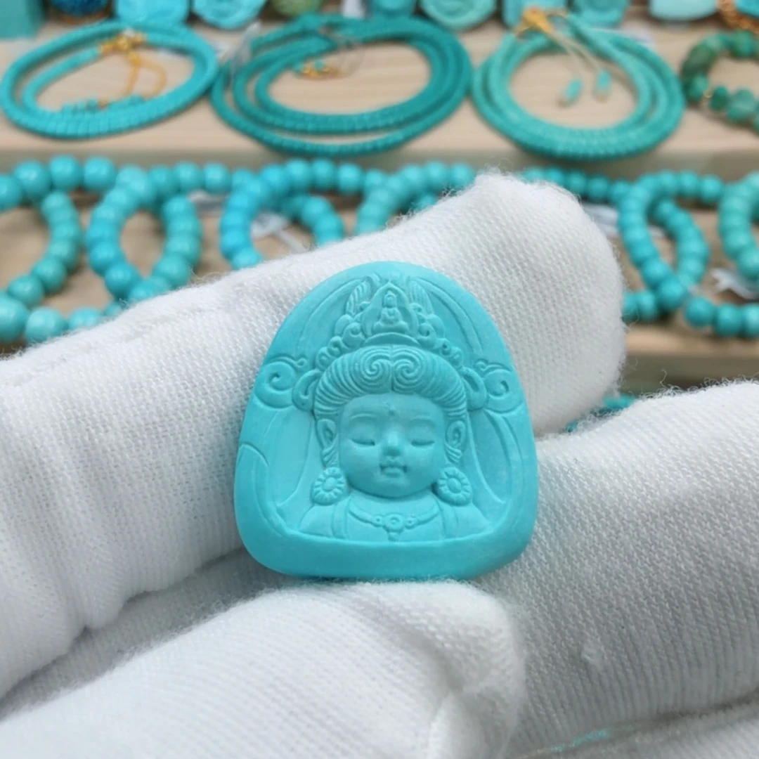 绿松石未镶嵌珠宝奇石