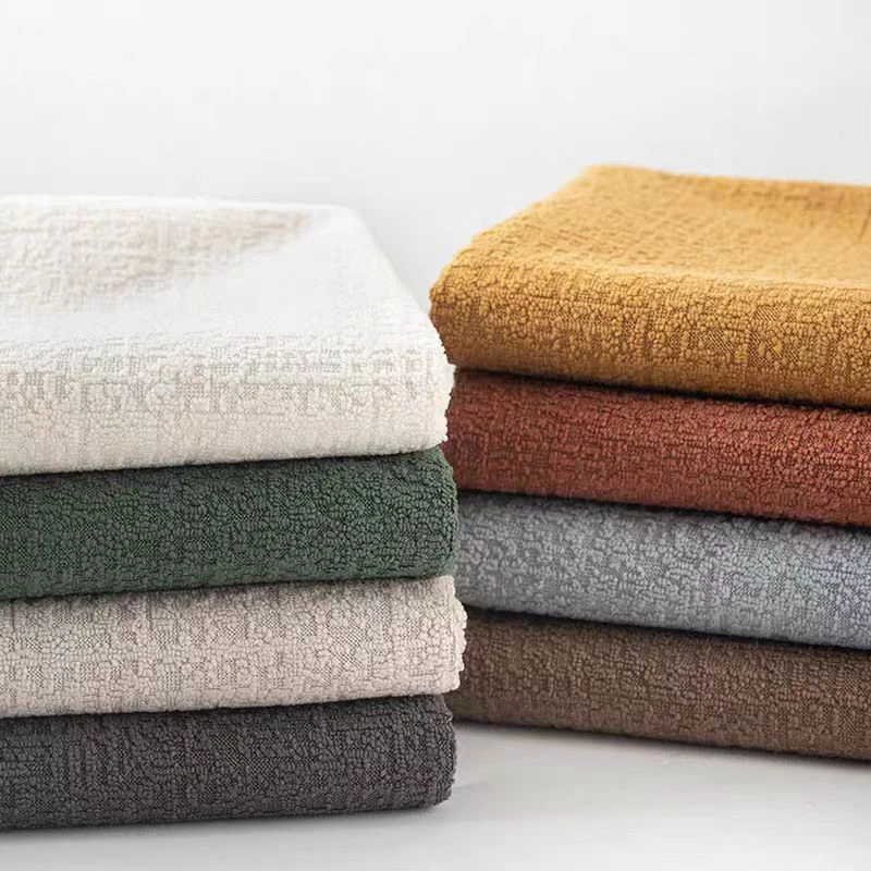 高品质四季家用沙发布沙发盖布雪尼尔麻料沙发面料及抱枕坐垫面料