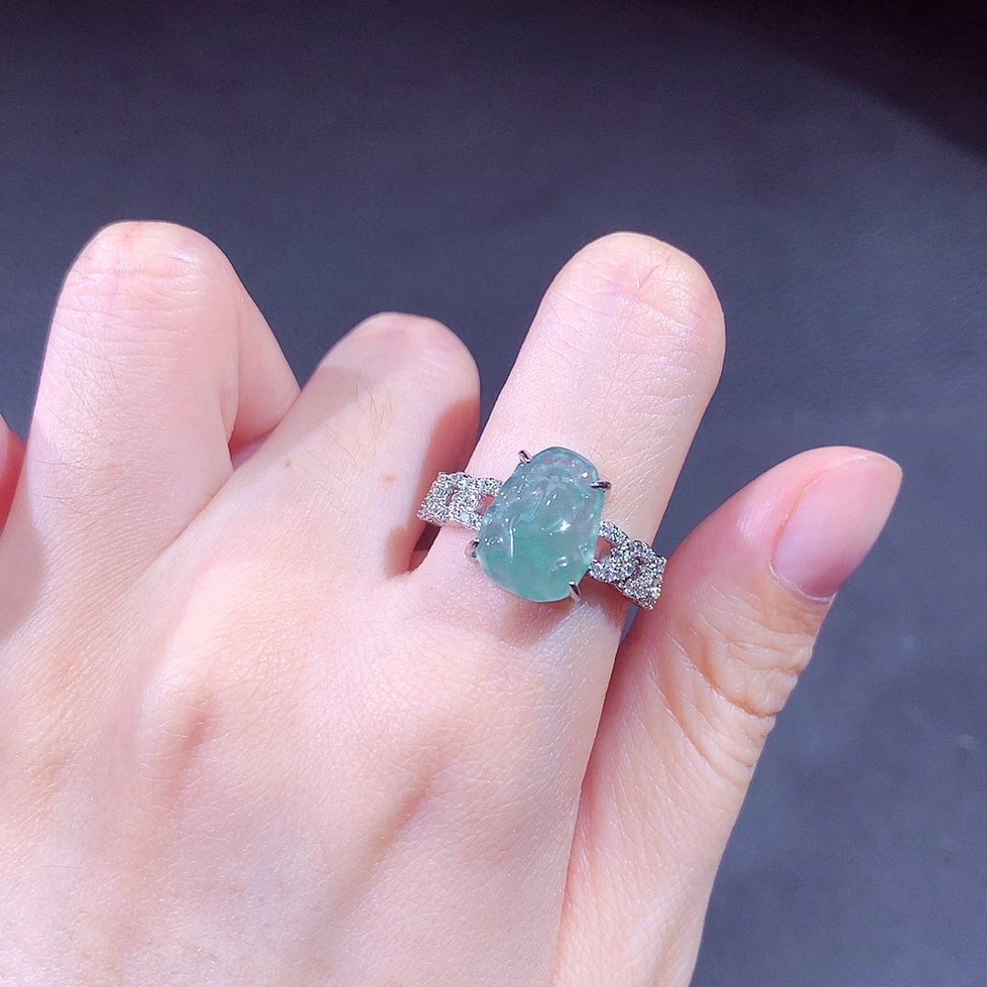 未镶嵌戒指翡翠翡翠