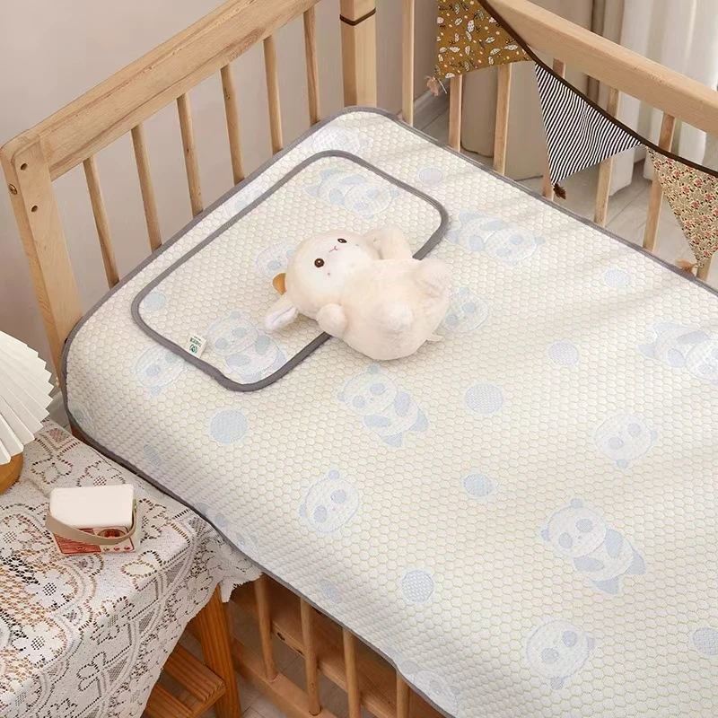 高分子凉席席子一触即凉可折叠可水洗凉而不冰柔软舒适透气不闷汗