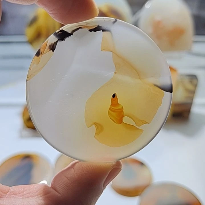 玛瑙/玉髓未镶嵌吊坠(不含链)45号