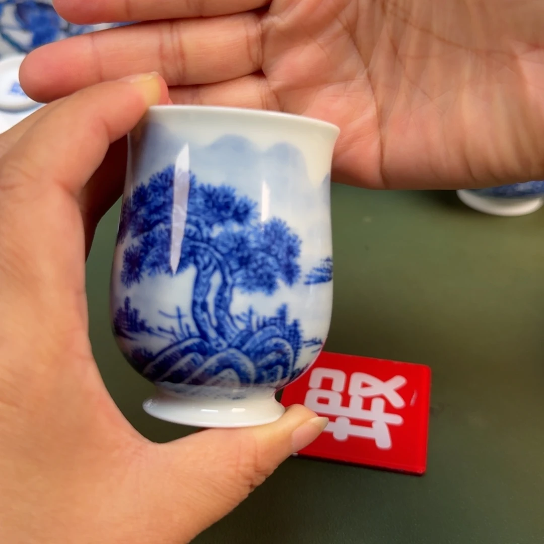 景德镇纯手绘茶具圆圆247