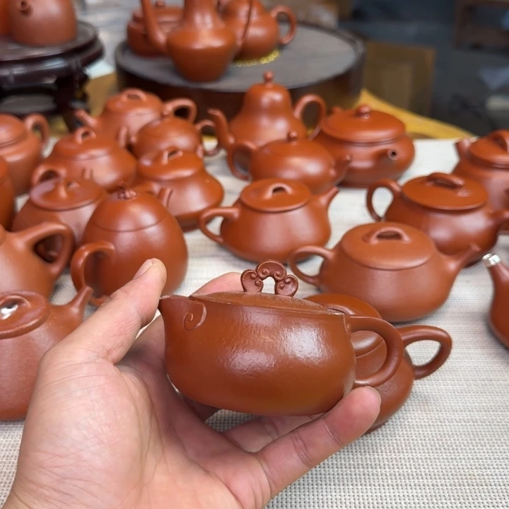 那***事紫砂壶全手工制作如意