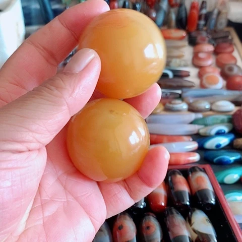 玛瑙/玉髓合金颈饰