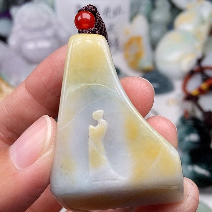 未镶嵌挂件翡翠翡翠