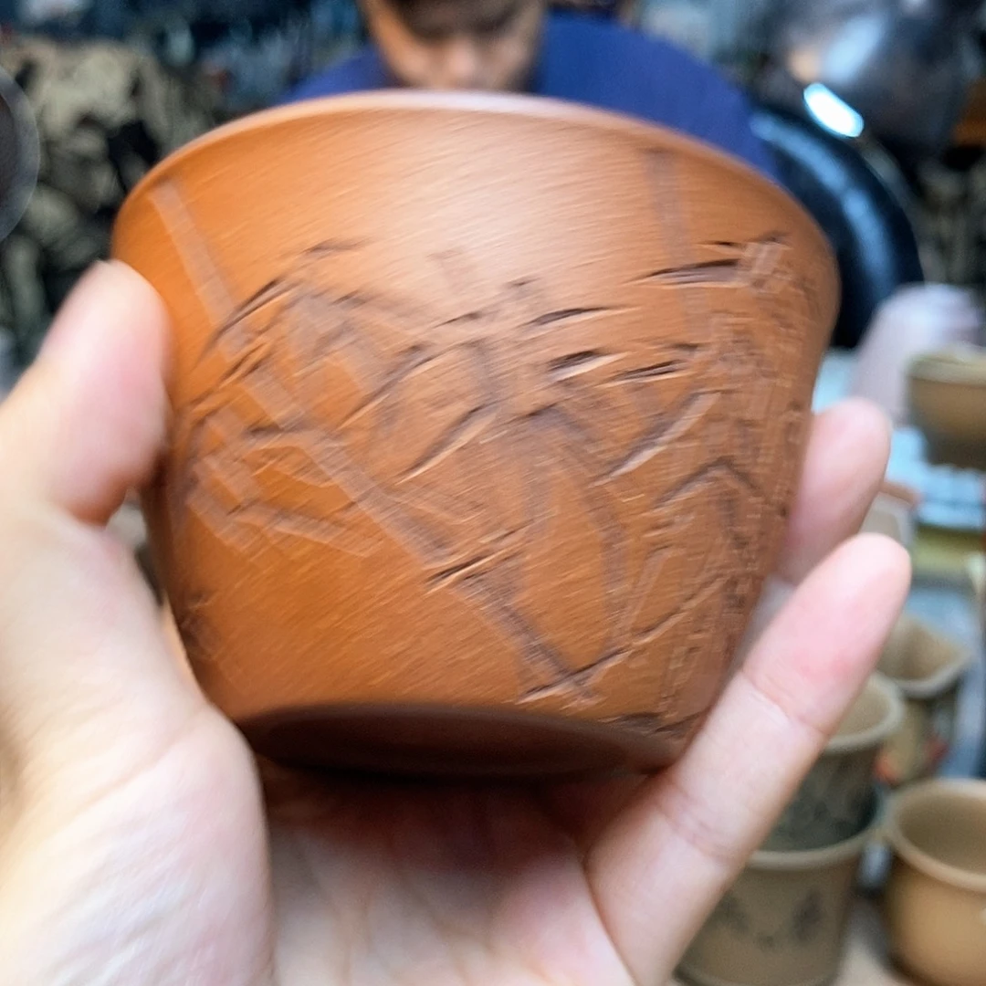 茶杯紫砂宜兴紫砂杯