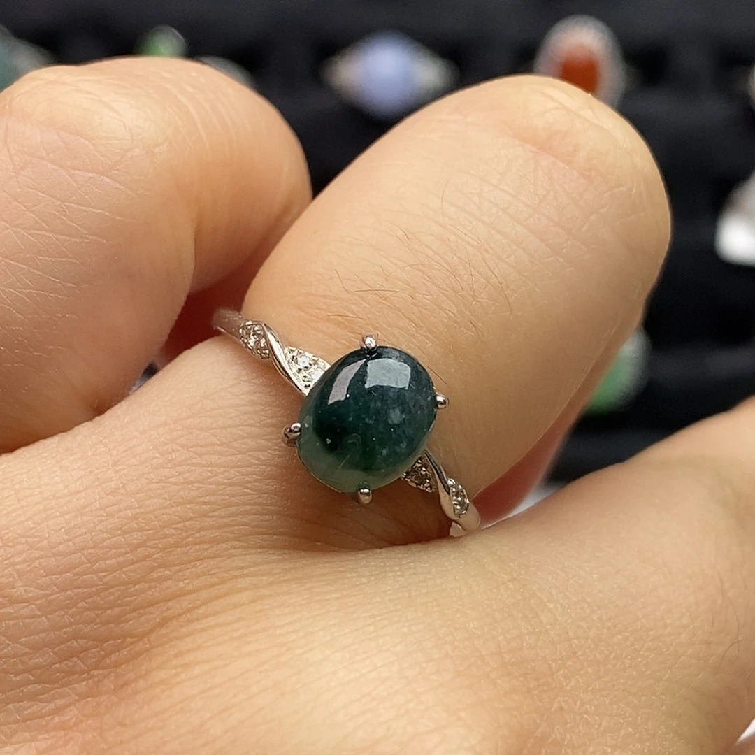 翡翠未镶嵌戒指翡翠