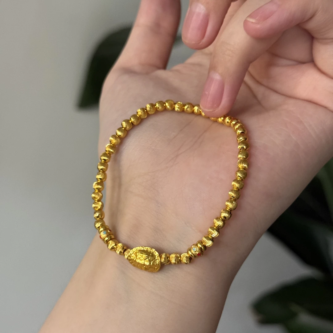 铜合金珐琅手链 1265 超高版 不易褪色富甲一方国风手链