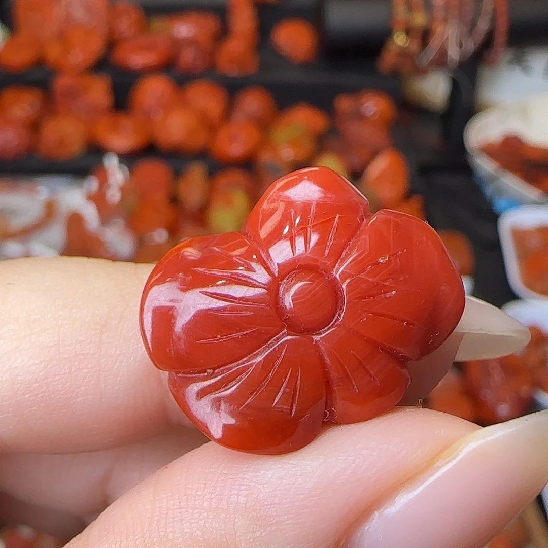 吊坠(不含链)未镶嵌南红玛瑙