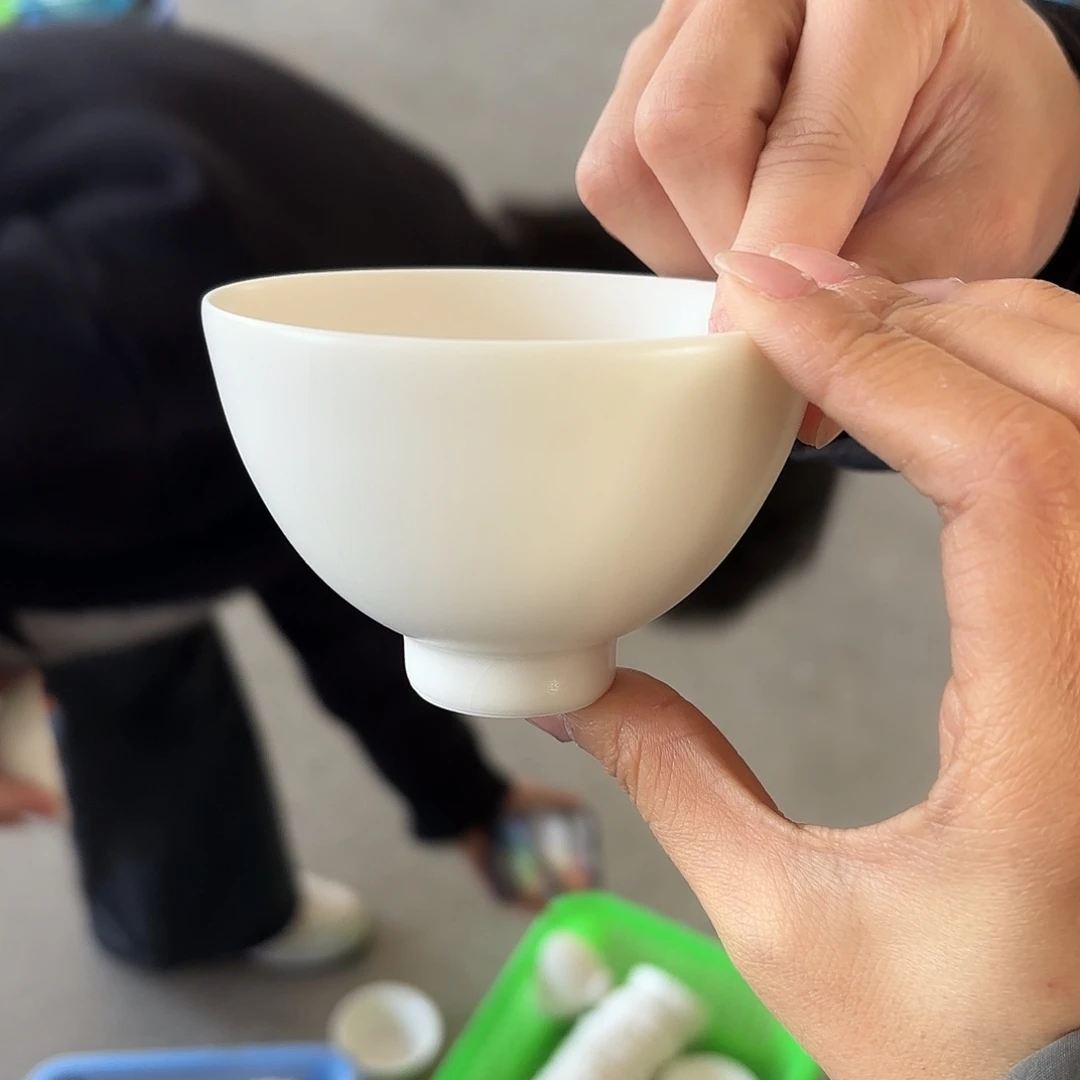 龙泉云间青瓷小米茶器