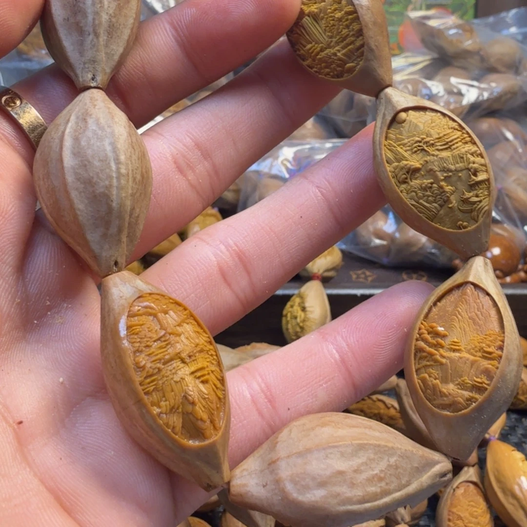 橄榄核手串/手链山水