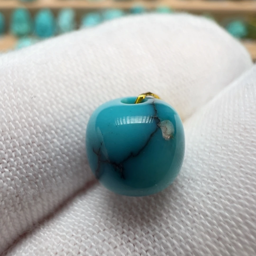 绿松石未镶嵌配饰7.96*7.1