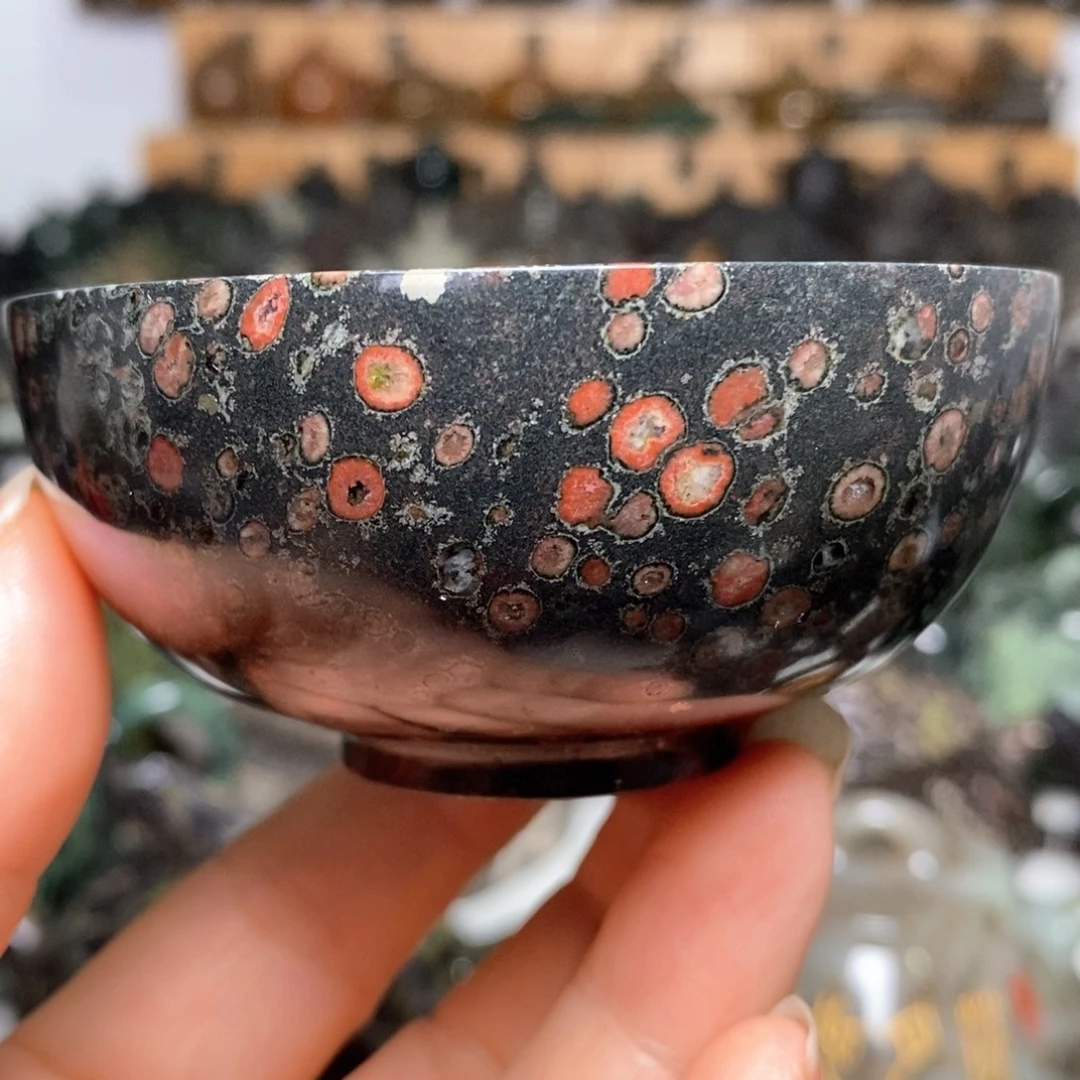 梅花玉红梅茶碗100cc