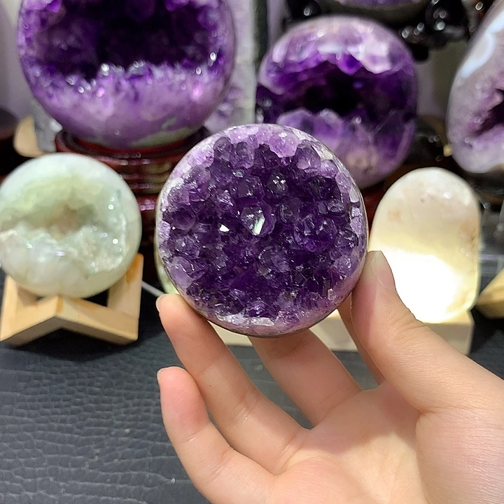 未镶嵌珠宝半成品紫晶