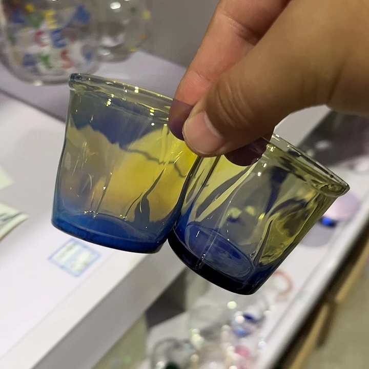 孤品 2只小茶杯 灰色