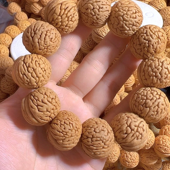 文玩核桃手串J*E桃核手串大尺寸肌肉