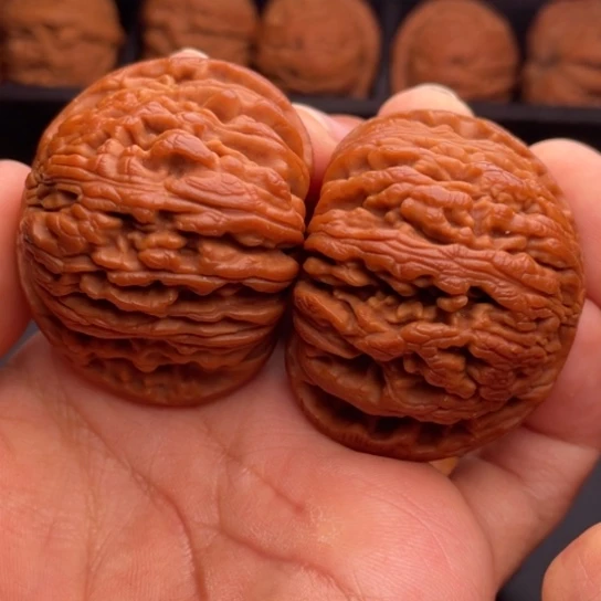 文玩核桃把件秦岭山脉核桃