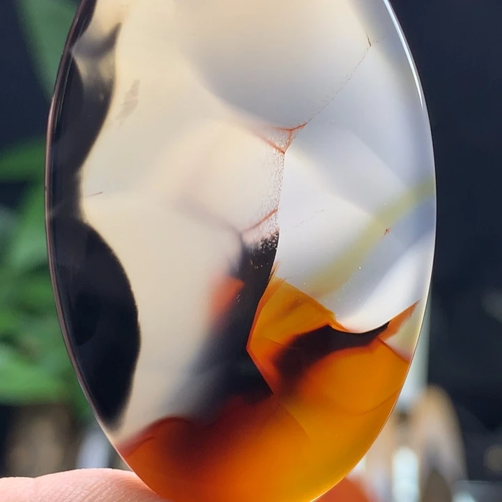 玛瑙/玉髓颈饰未镶嵌060