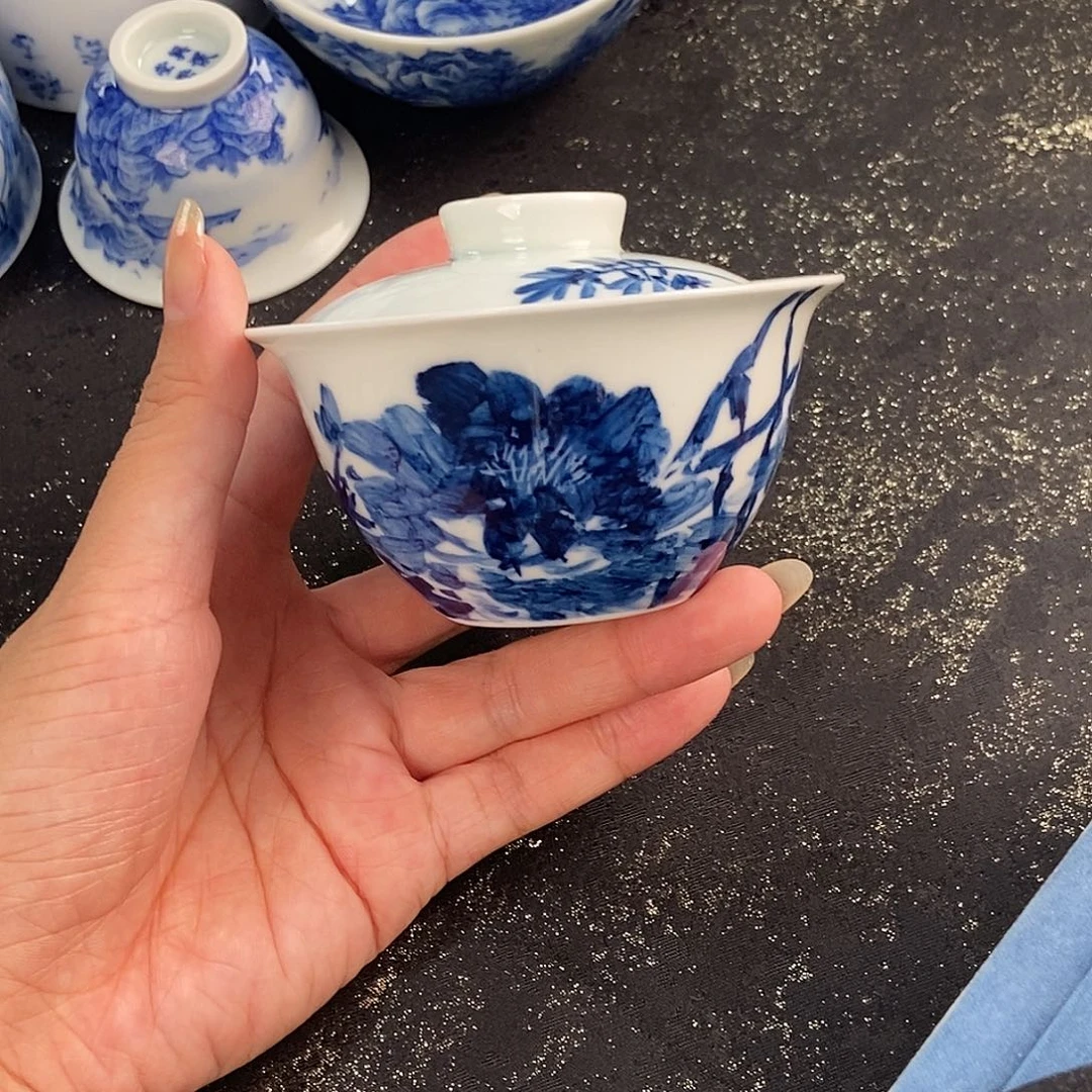 杯子景德镇手绘茶器