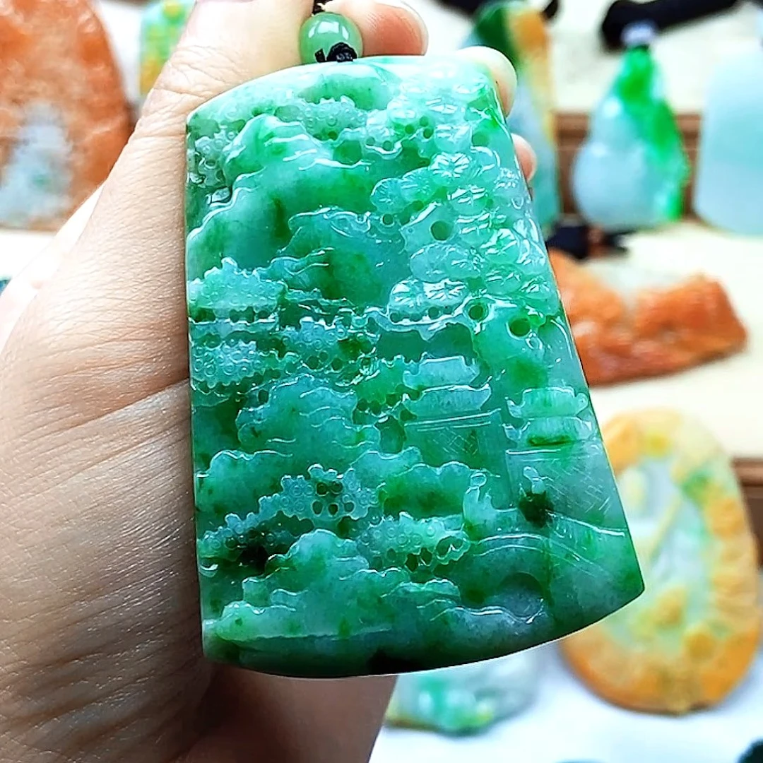 定制翡翠未镶嵌翡翠