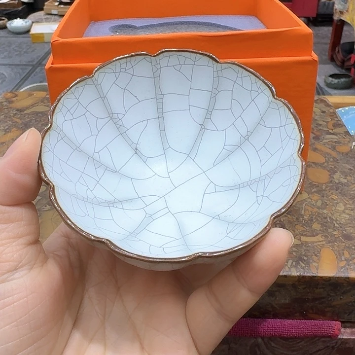 汝窑杯知道。品茗赏