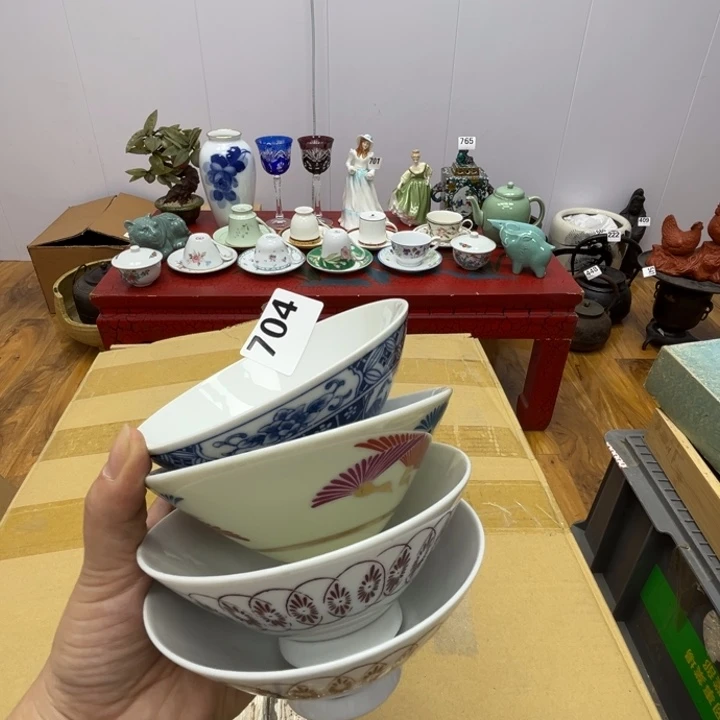 瓷片呀工艺品摆件瓷器摆件正能量