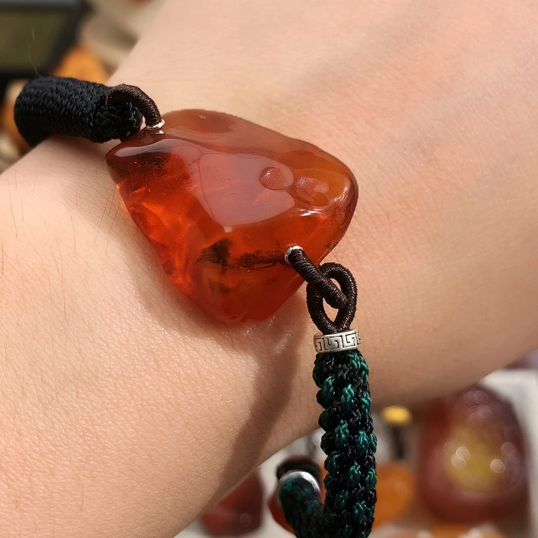 未镶嵌琥珀裸石你