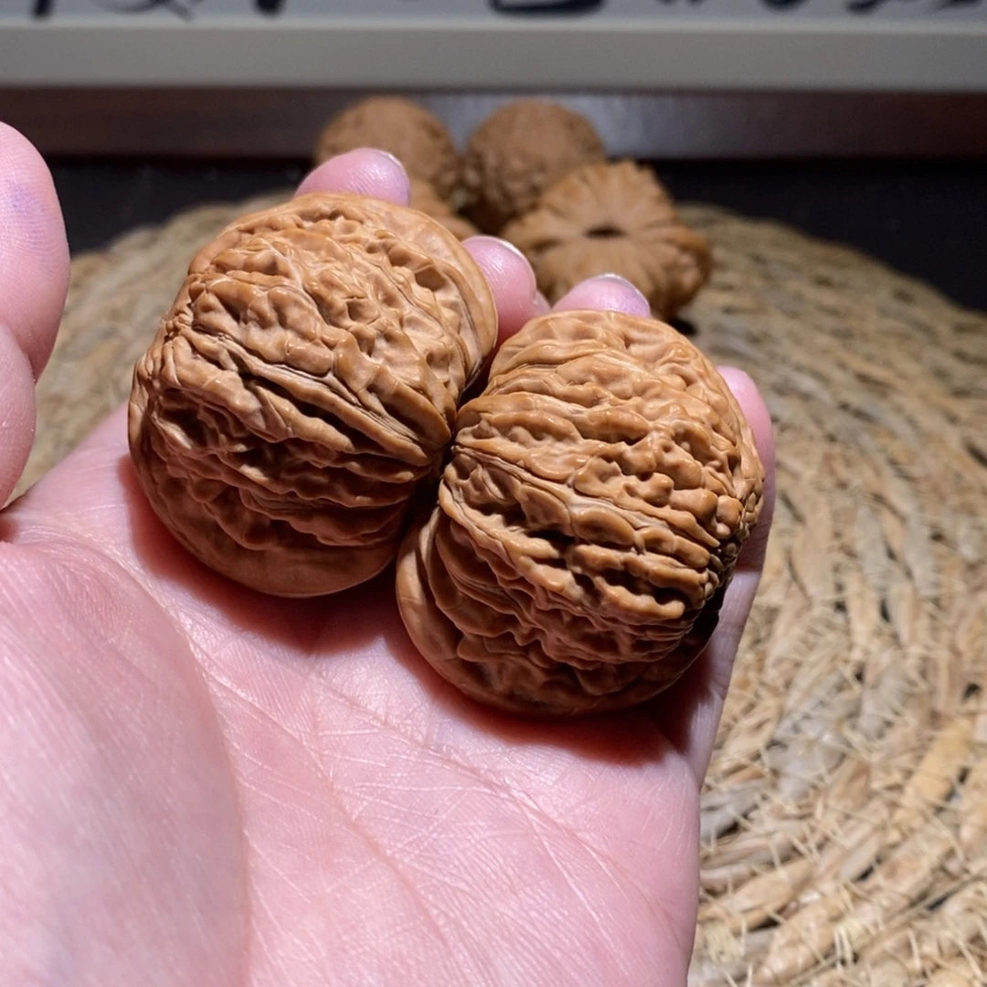 玩***️吊坠文玩核桃43汉高楼