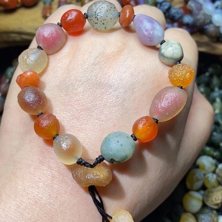 玛瑙/玉髓合金手链